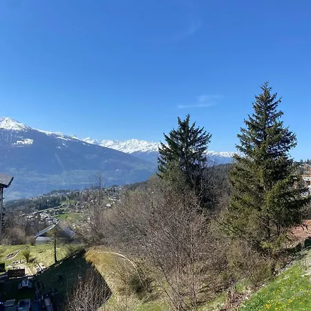 Appartement Magnifique Avec Vue Sur Les Sommets Enneiges