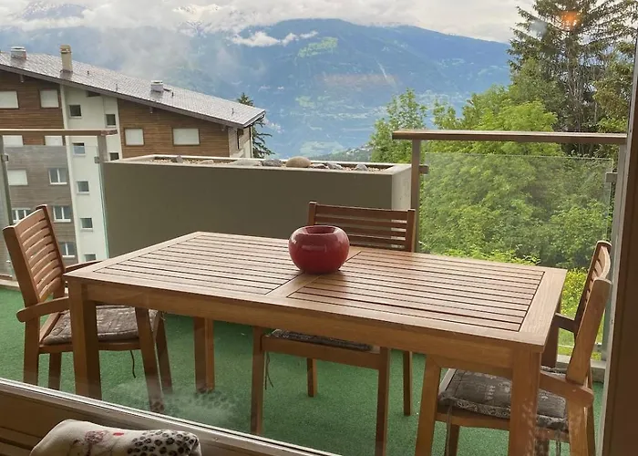 Апартаменты Magnifique Avec Vue Sur Les Sommets Enneiges