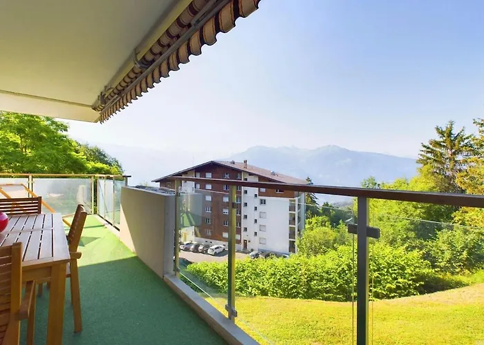 アパート Magnifique Avec Vue Sur Les Sommets Enneiges クラン