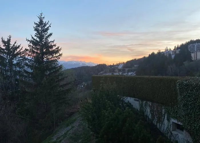 Апартаменты Magnifique Avec Vue Sur Les Sommets Enneiges