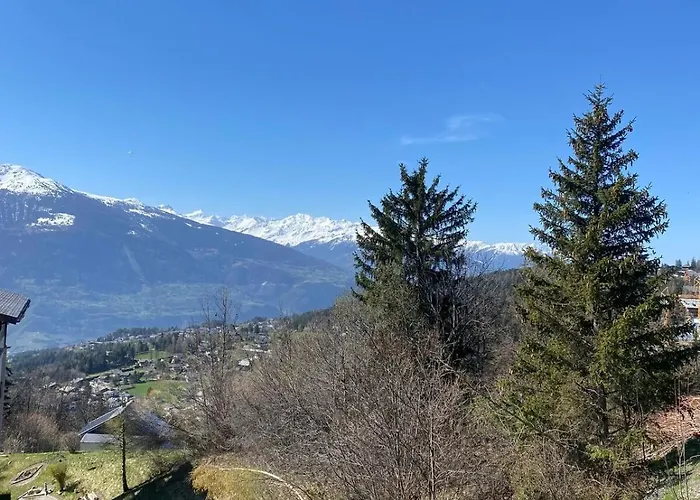 Апартаменты Magnifique Avec Vue Sur Les Sommets Enneiges